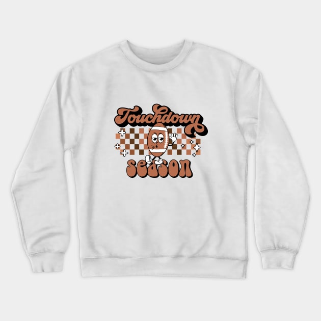 Touchdown Season Crewneck Sweatshirt by Nessanya